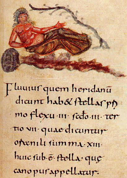 9th century Latin manuscript [Wikimedia]