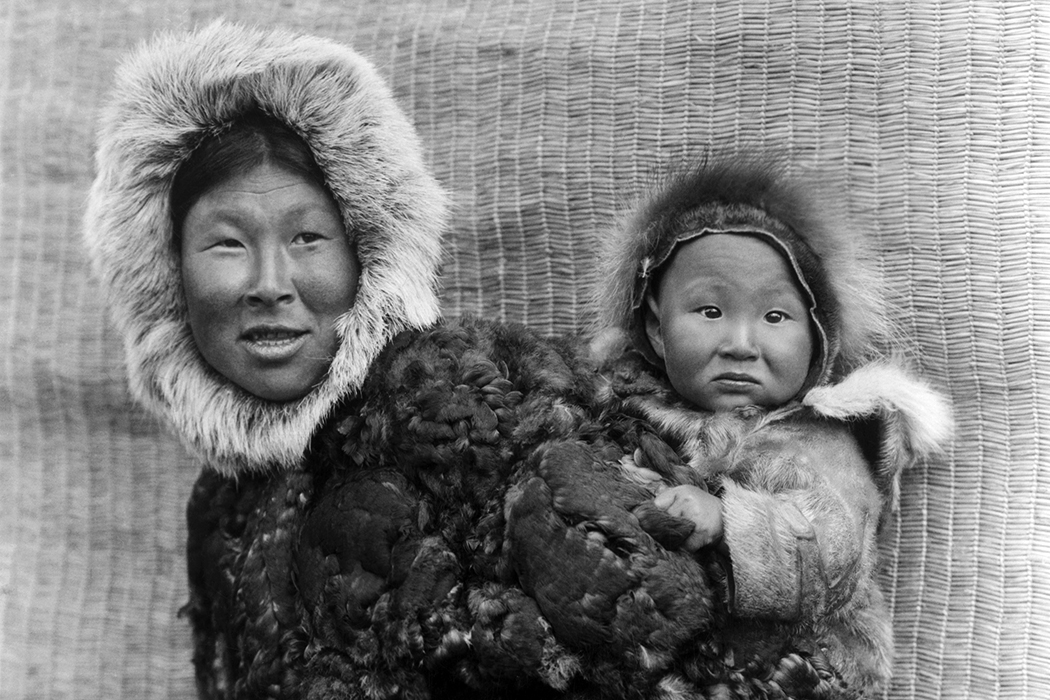 Native Alaskan woman and child, 1929. via Wikimedia Commons