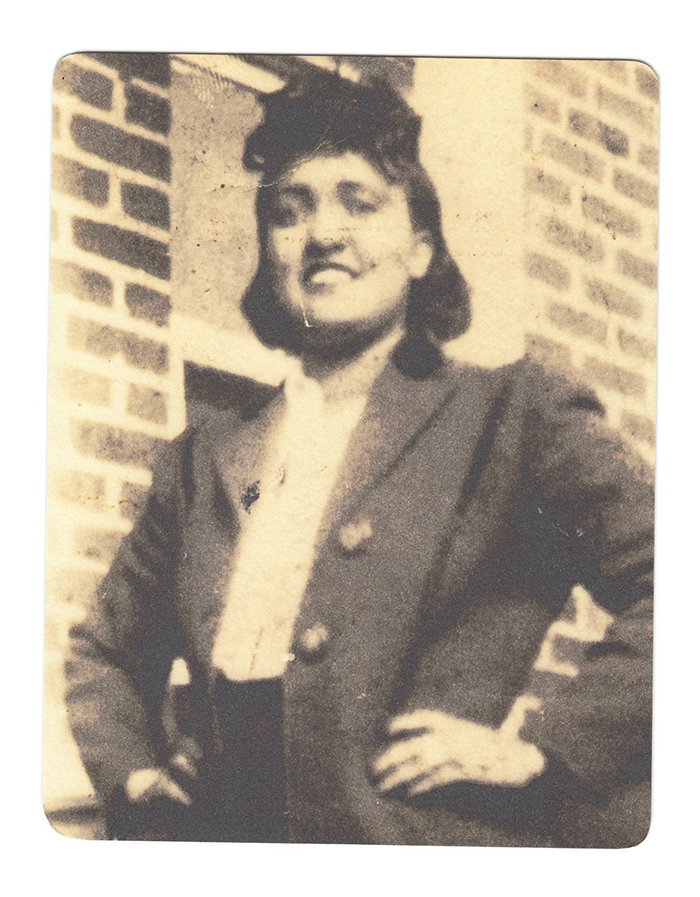 Henrietta Lacks in a family photo. HeLa, the cell line named for her, has been at the core of treatments for ailments like hemophilia, herpes, influenza and leukemia. Lacks Family/The Henrietta Lacks Foundation, via Associated Press