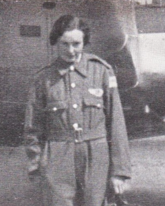 Jessie Fawsitt. Civil Air Guard No.1 of U.K.